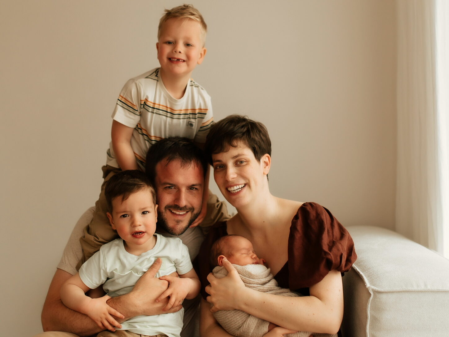 Familiefoto van Ins Dierendonck